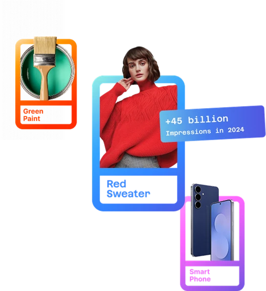 Redbrain shopping carousel product listings